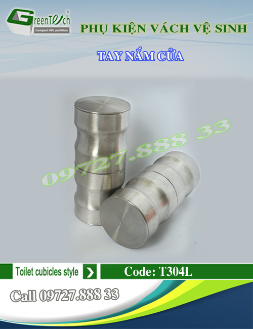 Tay nắm cửa Inox M3